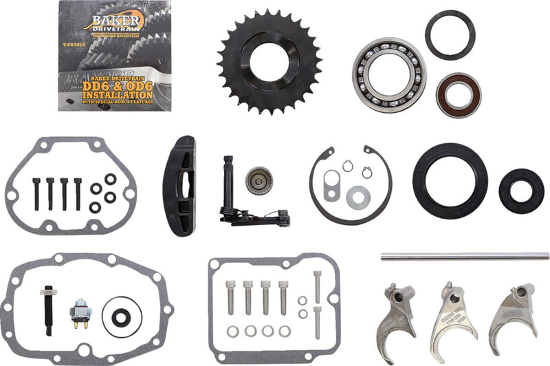 Direct Drive 6-Speed Gear Set Dyna,
Softail