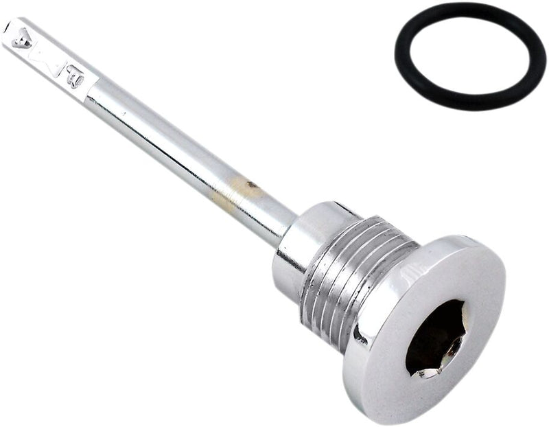 Drag Specialties Transmission Oil Dipstick Fits Harley-Davidson Dyna, Softail, Touring Models 1986-2006