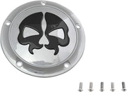 Drag Specialties Split Skull Derby Cover #78043B2