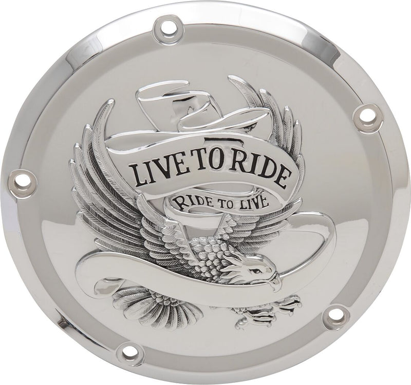 Drag Specialties Live To Ride Derby Cover Fits Harley-Davidson Touring, Trike Models 2015-2024