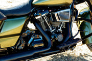 Kuryakyn Transmission Shroud in Gloss Black For 2017-2023 Touring & Trike Models #KUR6442