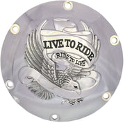 Drag Specialties Live To Ride Derby Cover #33-0067CG