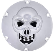 Drag Specialties Chrome 3-D Skull Derby Cover #33-0067SKD