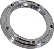 Trask Chrome Aluminium Assault Derby Cover for 2015-2026 Harley-Davidson Touring Models #TM-0041CH