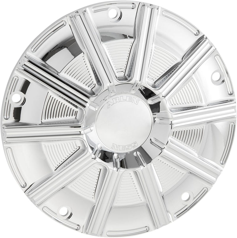 Arlen Ness Chrome 10-Gauge Derby Cover for Various Various Harley-Davidson Motorcycles (See Fitment List)