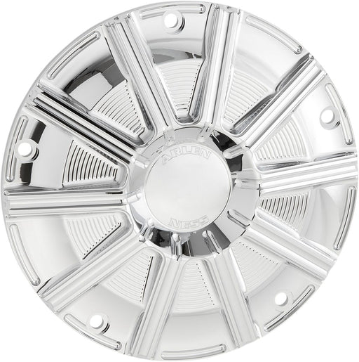 Arlen Ness Chrome 10-Gauge Derby Cover for Various Various Harley-Davidson Motorcycles (See Fitment List)