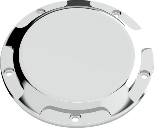 LA Choppers County Line Derby Cover Chrome Silver Aluminium
