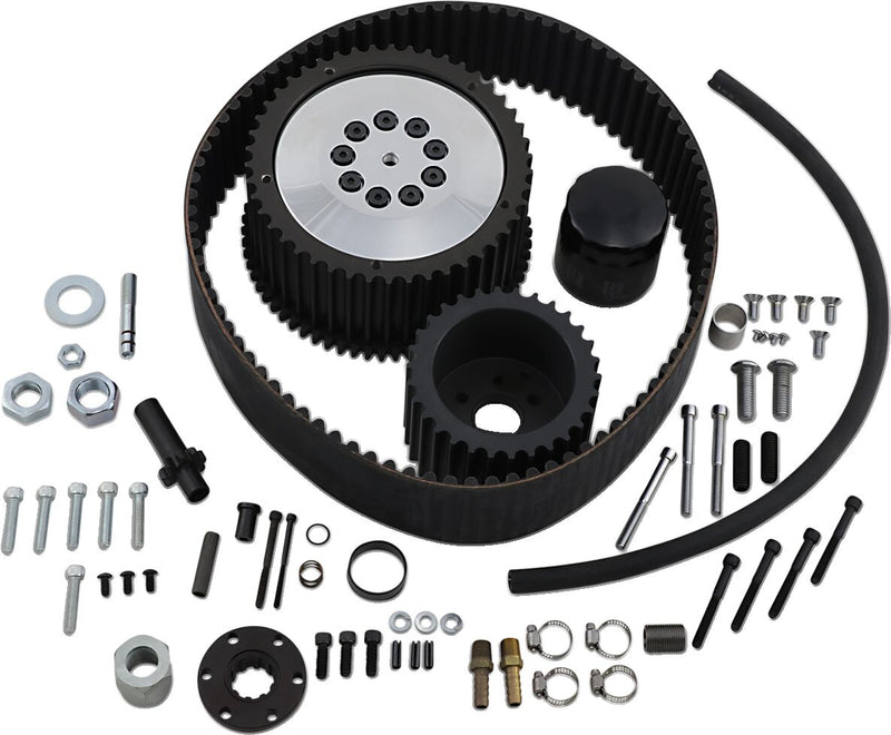 BELT DRIVES LTD. MONSTER TOP FUEL BELT DRIVE KIT 14 MM X 85 MM (3-3/8'') WITH CLUTCH NO SIDEGUARD - 11200173