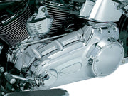 Kuryakyn Inner Primary Cover In Chrome For Harley-Davidson 2007-2017 Softail Motorcycles #KUR8398