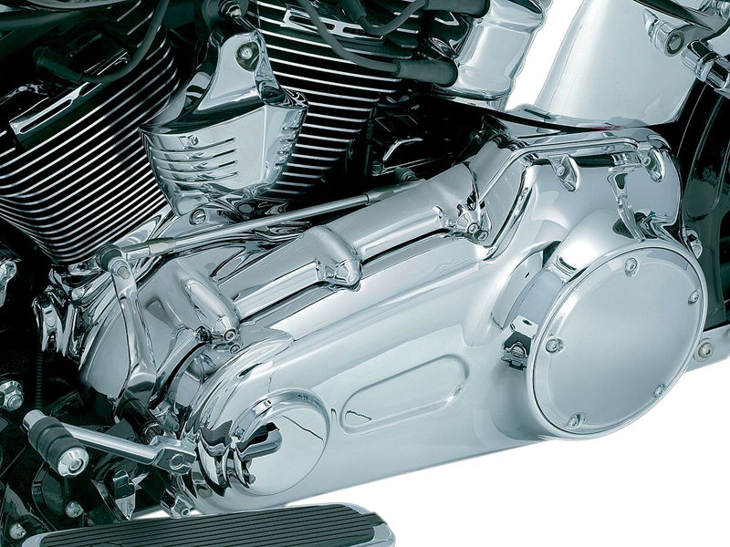 Kuryakyn Inner Primary Cover In Chrome For Harley-Davidson 2007-2017 Softail Motorcycles #KUR8398