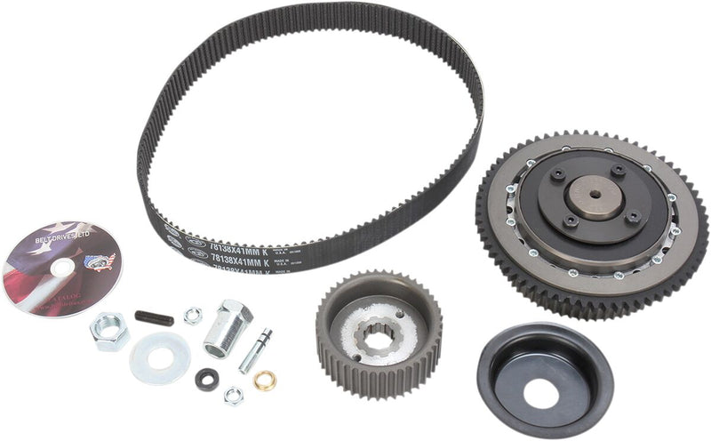Belt Drives LTD 1-5/8 in. 8mm Belt Drive with Quiet Clutch System for 1980-1982 Harley-Davidson Sturgis - FXB and 1983 Harley-Davidson Low Rider - FXSB Motorcycles