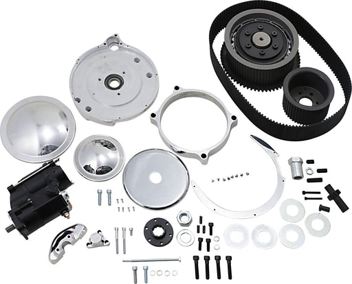 Belt Drives LTD 3 in. Belt Drive Kit w/Starter for 1970-1978 Harley-Davidson Touring and 1971-1978 Harley-Davidson FXR Motorcycles