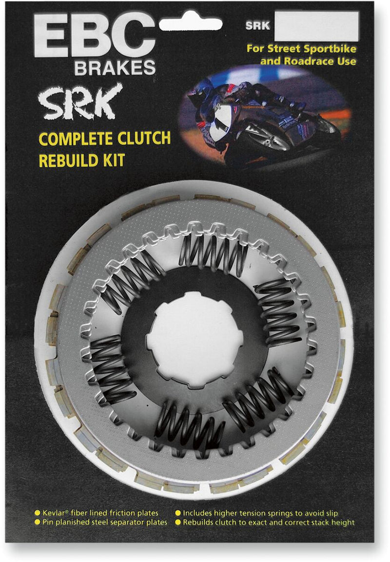 EBC SRK Series Clutch Kit for 2004-2005 SUZUKI GSX-R 600 Friction Plate Set #SRK078