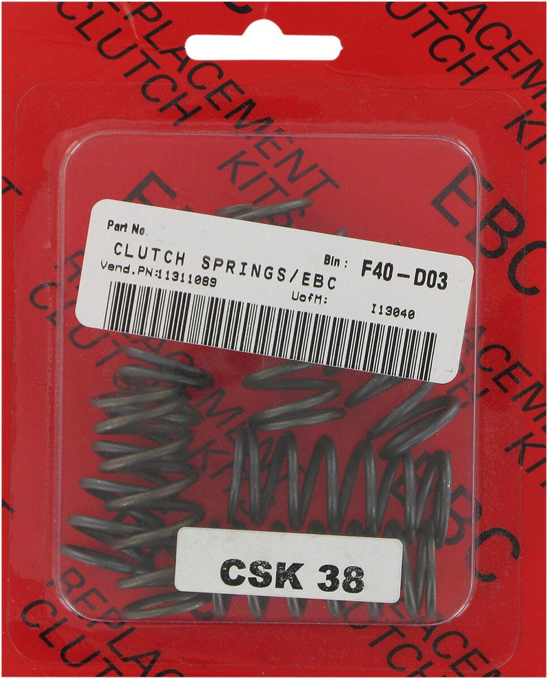EBC CSK Clutch Spring Set for 1994-1999, 2001-2006 KAWASAKI Grey OEM Replacement Steel