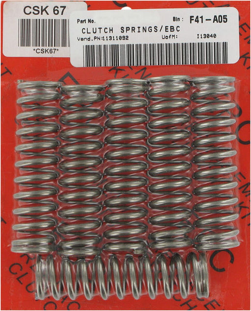 EBC CSK Clutch Spring Set for 1998-2006 KAWASAKI CSK Series Grey OEM Replacement Steel