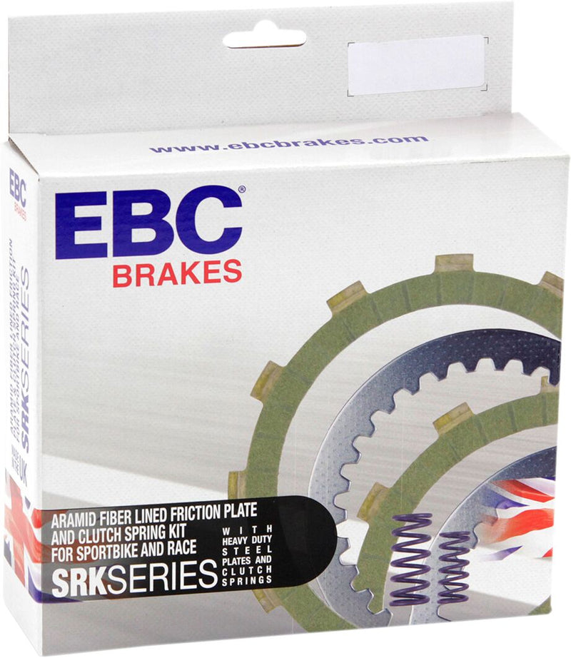EBC SRK Series Clutch Kit for 2004-2017 Harley-Davidson Friction Plate Set #SRK7013