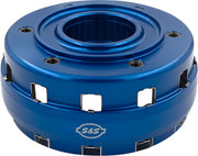 S&S Cycle Clutch Basket Kit for 2019-2026 Harley-Davidson Blue Billet Aluminium