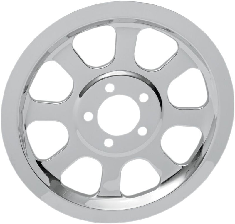 Drag Specialties Chrome Outer Rear Pulley Insert #302218