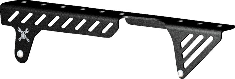 Burly Brand Slash Cut Chain Guard for 2021-2024 HONDA CMX 1100 Black Aircraft Aluminium