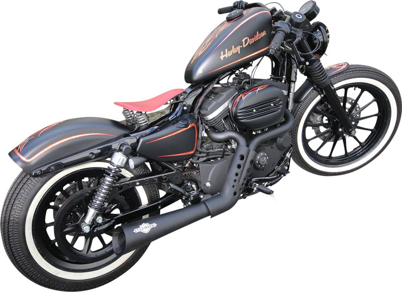 Cult Werk Belt Guard for 1986-2022 Harley-Davidson Black Powder Coated Each