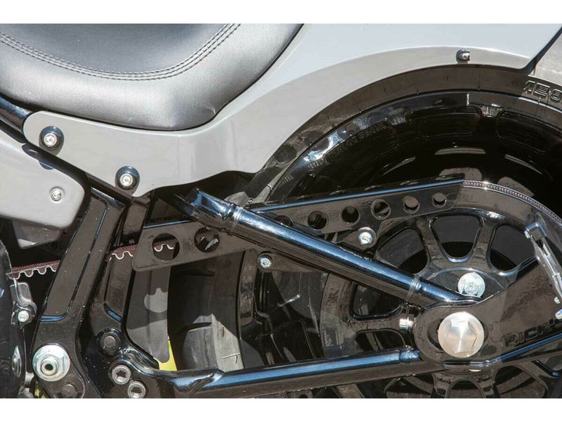 Rick's Motorcycles Belt protection for 2018-2024 Harley-Davidson Belt Guard Black Gloss Each