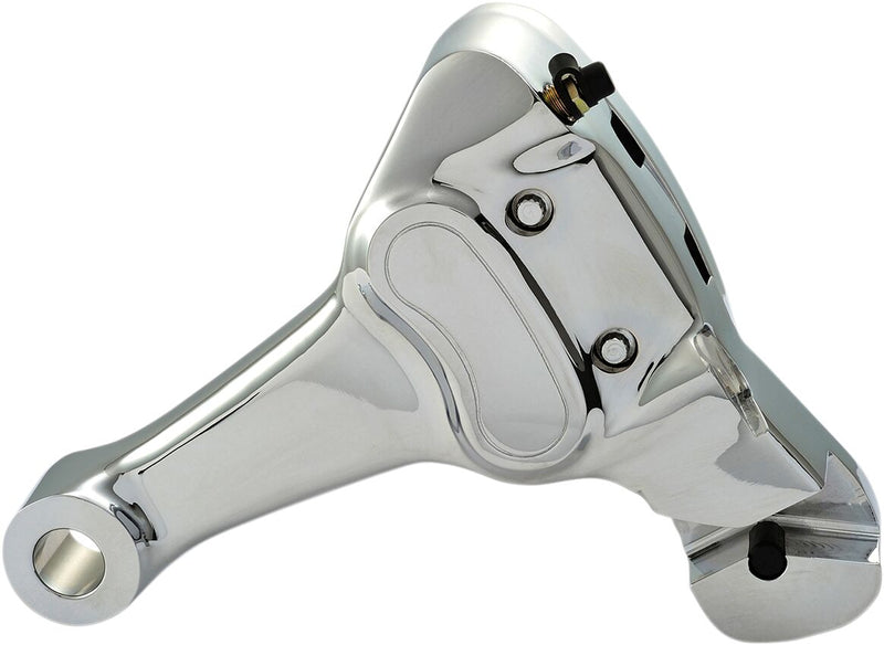 Drag Specialties Chrome 4-Piston Brake Caliper Fits Harley-Davidson Softail Models 2000-2007