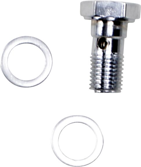 Drag Specialties Universal Chrome Steel Banjo Bolt #107