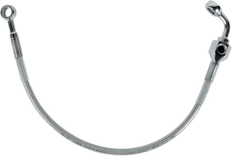 Drag Specialties Stainless Steel Brake Line Kit Fits Harley-Davidson Dyna Models 2000-2007