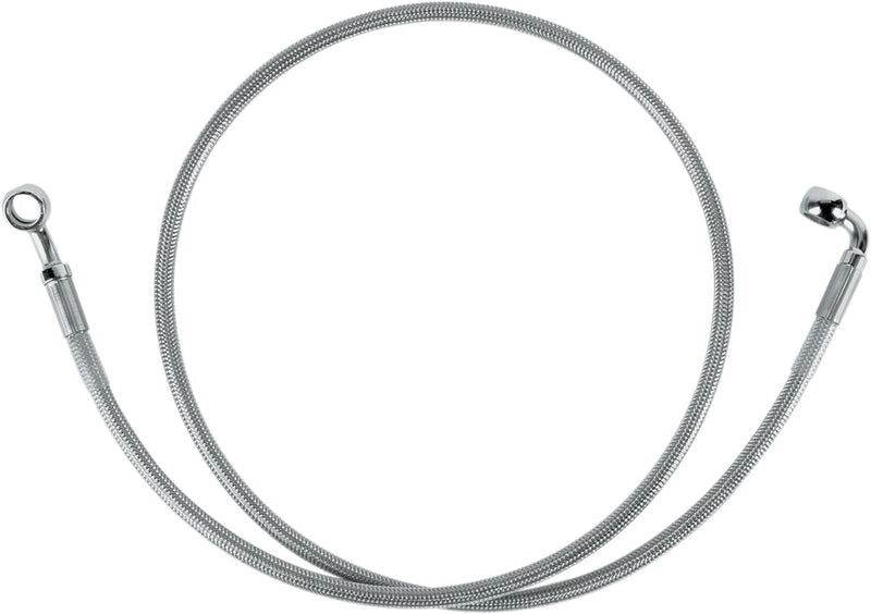 Drag Specialties Stainless Steel Brake Line Kit Fits Harley-Davidson Dyna Models 1995-1999