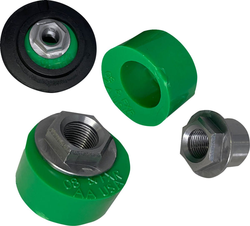 Alloy Art Swingarm Bushing Kit for 1999-2008 Harley-Davidson Touring and 1999-2008 Harley-Davidson Dyna Motorcycles