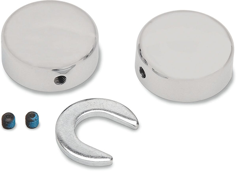 Drag Specialties Swingarm Pivot Bolt Covers #16-0206