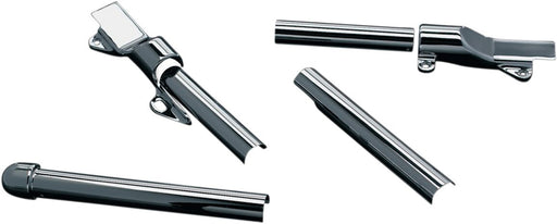 Kuryakyn Swingarm Tube Covers Only In Chrome For Harley-Davidson 2000-2007 Softail Motorcycles