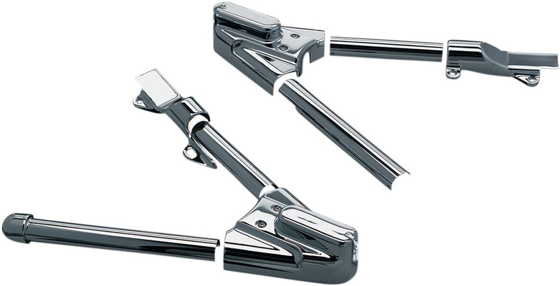 Kuryakyn Swingarm Covers In Chrome For Harley-Davidson 2000-2007 Softail Motorcycles