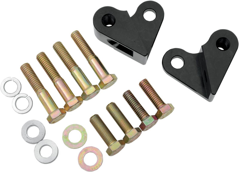 LA Choppers Rear Lowering Kit Black Powder-Coated Steel