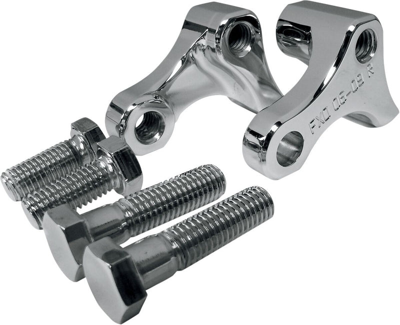 LA Choppers Rear Lowering Kit Chrome Steel