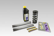 Hyperpro Lowering Kit Front/Rear/Combi for 2013-2017 BMW F 700 GS ABS Black Spring Steel