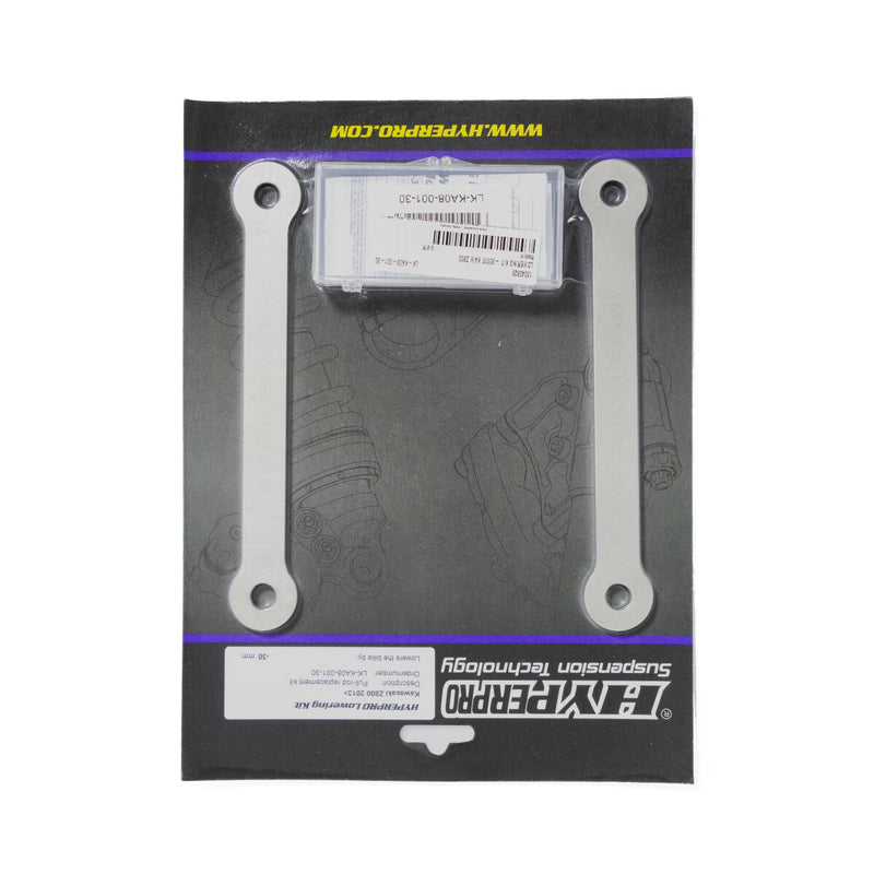 Hyperpro Lowering Kit w/link-system for 2013-2016 KAWASAKI Z 800 Rear Pull Rod Aluminium #LK-KA08-001-30