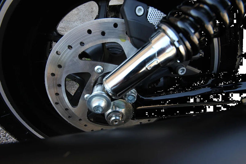 Cult Werk Lowering Kits for 2002-2017 Harley-Davidson Black Rear Aluminium Pair