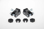 Cult Werk Lowering Kits for 2002-2017 Harley-Davidson Black Rear Aluminium Pair