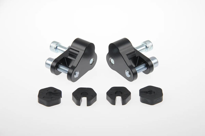 Cult Werk Lowering Kits for 2002-2017 Harley-Davidson Black Rear Aluminium Pair