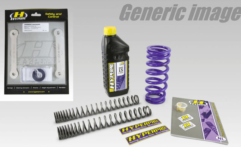 Hyperpro Lowering Spring Rear for 2025-2026 YAMAHA XTZ 700 Lowering Kit Purple Front Aluminium #SP-YA07-SLS049