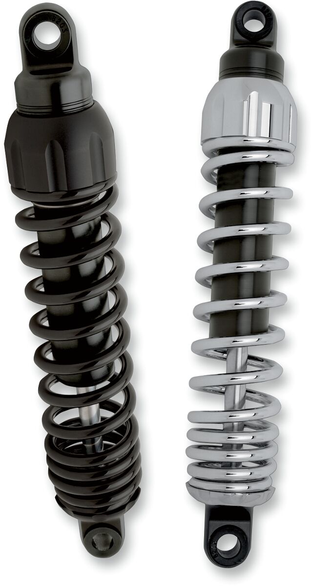 Progressive Suspension Black Heavy Duty 444 Series 13" Shocks - 105/150 Spring Rate (lbs/in) for 1984-2026 Harley-Davidson Touring Motorcycles