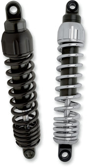 Progressive Suspension Black Standard 444 Series 11.5" Shocks - 90/130 Spring Rate (lbs/in) for 2004-2018 Harley-Davidson Sportster Motorcycles