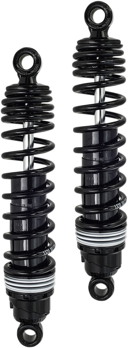 Progressive Suspension Black 412 Cruise Series 12.5" Shocks for 1986-2022 Harley-Davidson Sportster Motorcycles