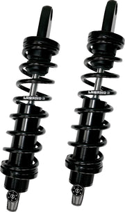 Legend Suspension REVO-A Adjustable V-Rod Coil Suspension Shock Absorber Anodised Black Rear Coilover Twin-Tube Aluminium Pair