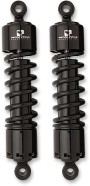 Progressive Suspension 412 Series Cruiser Shocks 412 Cruiser Series Shock Absorber Black Rear Coilover Monotube Steel Pair