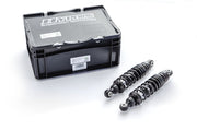 Hyperpro 360 Series Twin Emulsion Shocks for 1973-1980, 1983, 1986-2015 Harley-Davidson Type 360 Shock Absorber Rear Aluminium Steel Pair #HDTO+12.00-0-M