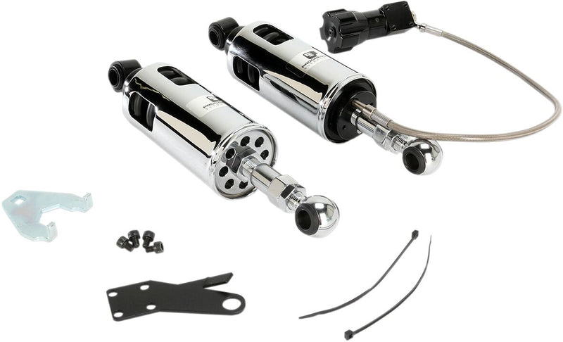 Progressive Suspension Chrome 422 Series 11" Shocks w/ RAP for 1989-1999 Harley-Davidson Softail Motorcycles