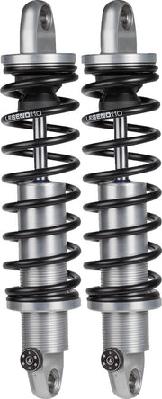 Legend Suspension REVO-A Adjustable FL Coil Suspension Shock Absorber Anodised Clear Rear Coilover Twin-Tube Billet Aluminium Pair