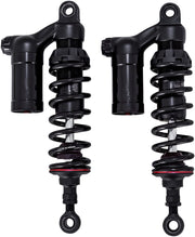 Progressive Suspension Black 990 Sport Series 13.5" Piggyback Reservoir Shocks for 1999-2005 Harley-Davidson Dyna Motorcycles